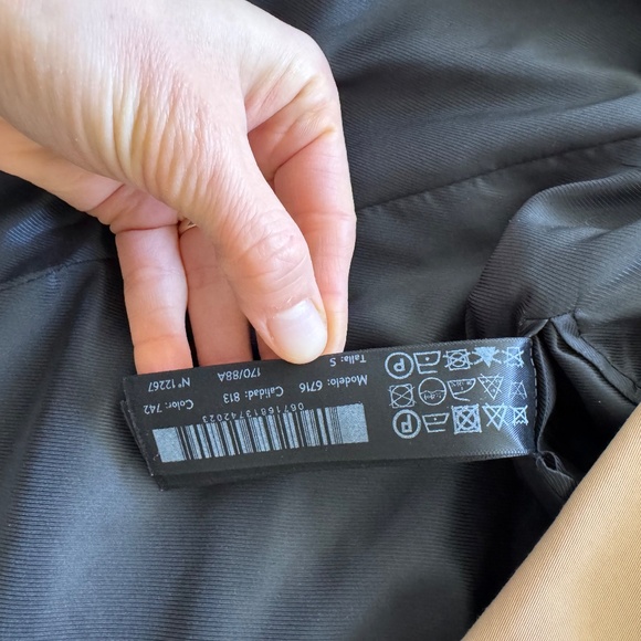 Massimo Dutti trench coat size S - Picture 6 of 11